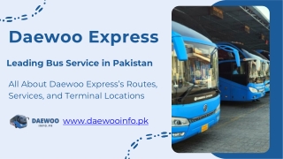 Daewoo Express - www.daewooinfo.pk