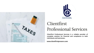 Clientfirst Professional Services