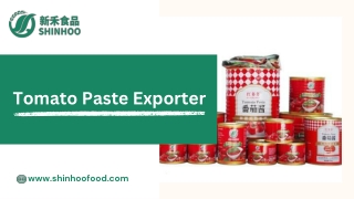 Tomato Paste Exporter