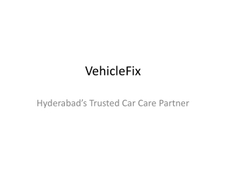hyderabad trusted car care partner