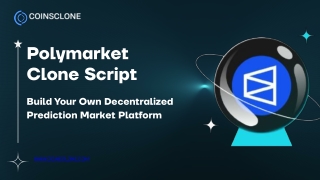 Polymarket Clone Script | Build a Decentralized Prediction Market Platform