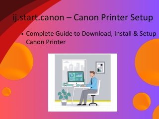 ij.start.canon – Canon Printer Setup
