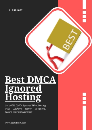 #Best DMCA Ignored Hosting Provider In 2026