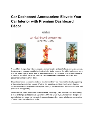Car Dashboard Accessories (6)