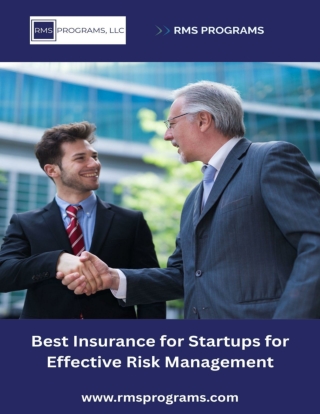 Best Insurance for Startups for Effective Risk Management