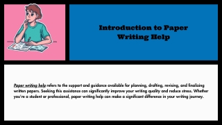 Writing Help Papers PPT - Reliable Paper Writing Help Online PowerPoint Presentation, free ...
