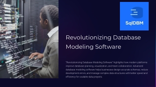 revolutionizing database modeling software