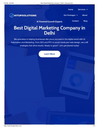 Best Digital Marketing Company in Delhi- Hitupsolutions
