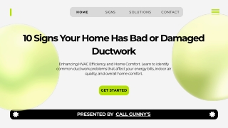 10 Signs of Bad or Damaged Ductwork | HVAC Problems & Warning Signs