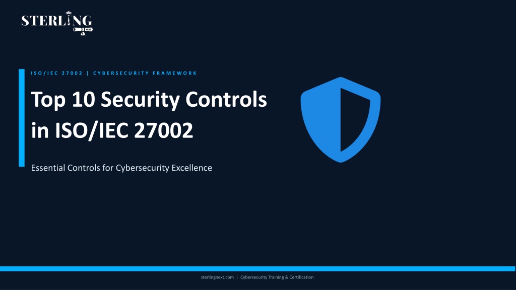 PPT - Top 10 Security Controls in ISO/IEC 27002 for Cyber Protection ...