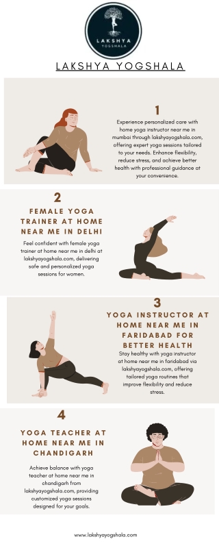 Yoga Teacher at Home Near Me in Chandigarh for Private Sessions