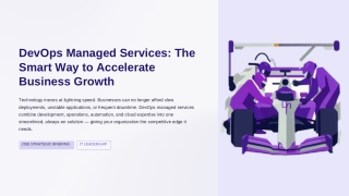 DevOps Managed Services: The Smart Way to Accelerate Business Growth