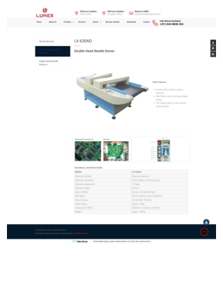 Double Head Needle Dector