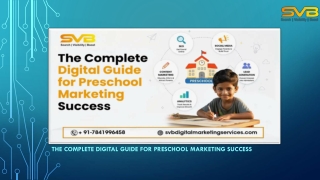 The Complete Digital Guide for Preschool Marketing Success