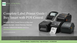 Complete Label Printer Guide | Buy Smart with POS Central