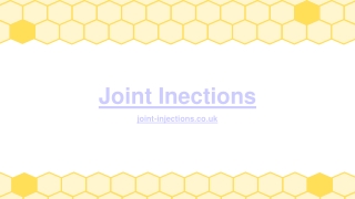 Joint Inections