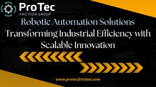 Robotic Automation Solutions Transforming Industrial Efficiency with Scalable Innovation