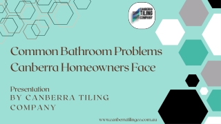 Bathroom Remodeling Canberra – Common Problems & Smart Renovation Ideas