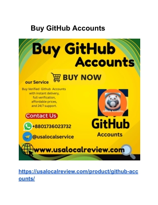 Best 10 Sites To Buy GitHub Accounts In This Year 2026