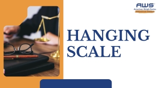 hanging scale
