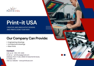 best printing services in florida