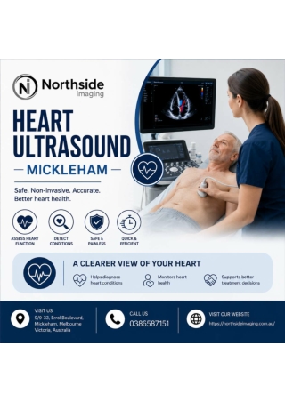 Heart ultrasound Mickleham