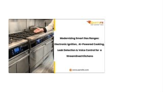Smart Gas Range Innovations: AI Cooking, Voice Control & Advanced Safety Feature
