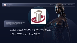 San Francisco Personal Injury Lawyer — Sulfab Law Office