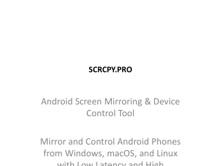 SCRCPY