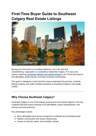 first-time-buyer-guide-to-southeast-calgary-real-estate-listings