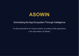 ASOWin - Online Reputation Management Agency in USA
