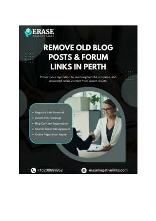 Delete Harmful Online Content in Perth