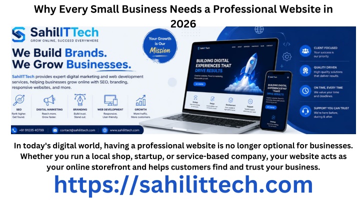 PPT - Why Every Small Business Needs a Professional Website in 2026 ...