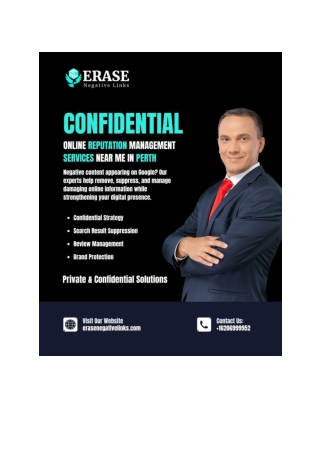 Confidential Digital Reputation Support Perth