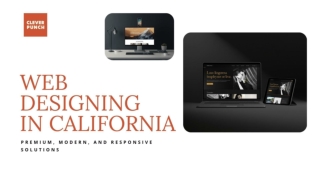 Web Designing In California