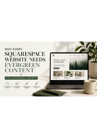 Why Every Squarespace Website Needs Evergreen Content for Sustainable Growth
