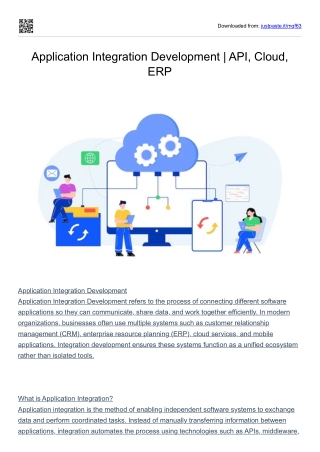 Application Integration Development