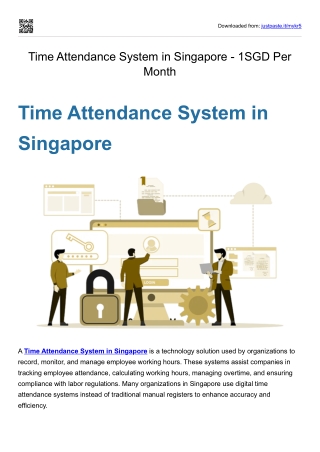 Time Attendance System in Singapore