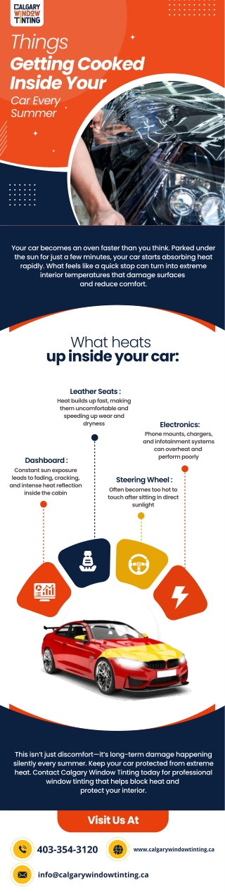 Things Getting Cooked Inside Your Car Every Summer