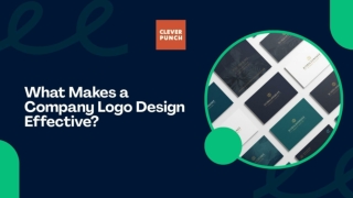 What Makes a Company Logo Design Effective?