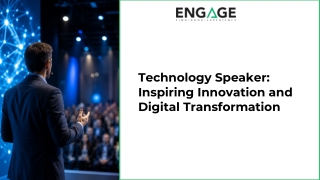 Technology Speaker: Inspiring Innovation and Digital Transformation