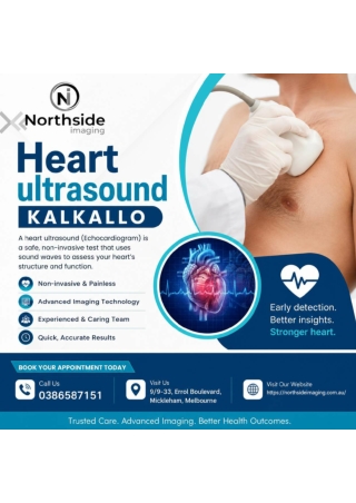 Heart ultrasound Kalkallo