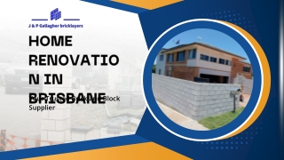 Upgrade Your Home with Professional Home Renovation in Brisbane