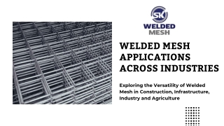 Welded Mesh Applications Across Industries