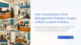 Cloud-Based Clinic Management Software, Clinic Management