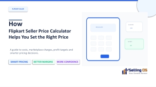 How Flipkart Seller Price Calculator Helps You Set the Right Price
