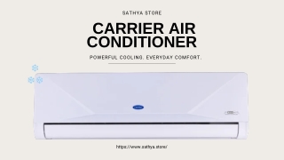 Carrier AC – Powerful Cooling, Everyday Comfort