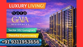 BPTP Gaia Residences New Booking Elegant High Rise Residences Dwarka Expressway