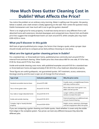 how-much-does-gutter-cleaning-cost-in-dublin