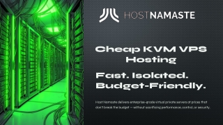 Cheap KVM VPS Hosting